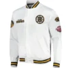 Aiyana Boston Bruins Hometown LW White Jacket
