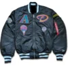 Arizona Diamondbacks Satin Ma-1 Bomber Jacket
