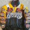 Armstrong Los Angeles Lakers Vintage Bomber Leather Jacket