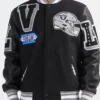 Baltimore Orioles Black Mashup Varsity Jacket