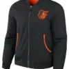 Baltimore Orioles Darius Rucker Black & Orange Bomber Jacket