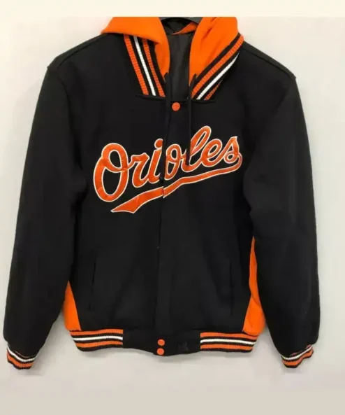 Baltimore Orioles Men Varsity Bomber Jacket