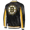 Boston Bruins The Ace Black and Yellow Varsity Jacket For Men and Women