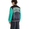 Boston Celtics Green Satin Jacket Back