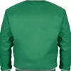 Bradley Cooper NFL Philadelphia Eagles Green Satin Varsity Jacket For Sale