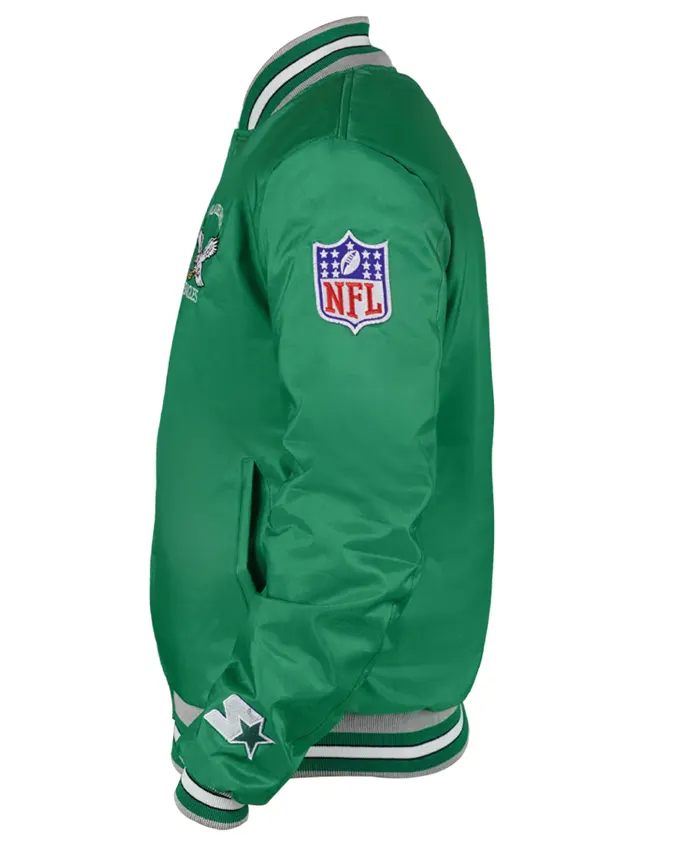 Bradley Cooper Philadelphia Eagles Green Jacket