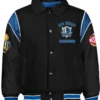 Bradtke Dallas Mavericks Black Championship Varsity Jacket