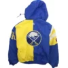Buffalo Sabres Vintage Blue Hooded Jacket For Sale