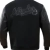 Buy Now Atlanta Braves Full Snap Black Wool Varsity Jacket For Unisex