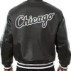 Buy Now Chicago White Sox Black Leather Varsity Jacket For Sale