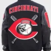 Buy Now Cincinnati Reds Wool Varsity Black Jacket For Men And Women