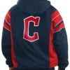 Buy Now Cleveland Guardians Navy Team Pullover Starter Jacket For Sale