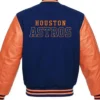 Buy Now Houston Astros Navy Blue Varsity Wool Jacket For Unisex