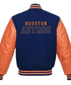 Buy Now Houston Astros Navy Blue Varsity Wool Jacket For Unisex