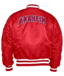 Buy Now Los Angeles Angels Ma-1 Bomber Red Jacket For Unisex