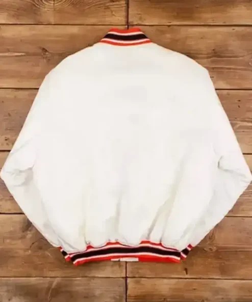 Buy Now MLB Team Baltimore Orioles Baseball White Jacket For Sale