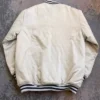 Buy Now New York Yankees Bomber White Vintage Jacket For Sale