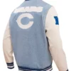 Buy Now Philadelphia Phillies Denim Varsity Full Snap Jacket For Sale