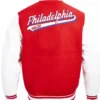 Buy Now Philadelphia Phillies Wool Red And White Varsity Jacket For Sale
