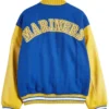 Buy Now Seattle Mariners Wool Blue And Yellow Varsity Jacket For Men And Women