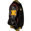 DC Washington Commanders 90th Anniversary Black Varsity Jacket For Sale