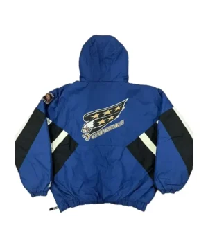 Capitals Starter Vintage Half Zip-Up Jacket