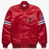 Cardinals Starter Red Varsity Satin Jacket