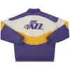 Casper Utah Jazz Starter Vintage Full Zip Jacket Back
