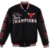 Chicago Bulls Championship Black Varsity Jacket