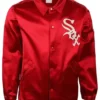 Chicago White Sox 1971 Satin Red Windbreaker Jacket