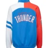 Christiana Oklahoma City Thunder Track Full Zip Jacket Back