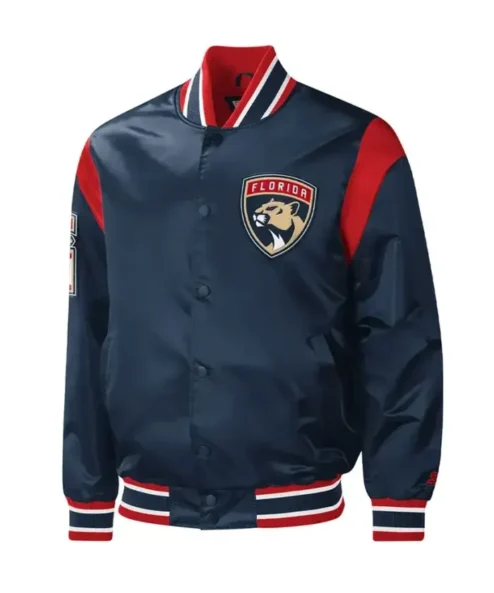 Christiansen Florida Panthers Force Play Varsity Jacket
