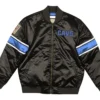 Cleveland Cavaliers Black Satin Bomber Jacket