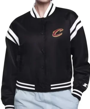 Cleveland Cavaliers Printed Logo Varsity Jacket