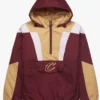 Cleveland Cavaliers Wine Pullover Jacket