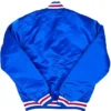 Clippers Vintage Blue Starter Full Snap Jacket Back