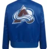 Colorado Avalanche Classic Satin Blue Jacket