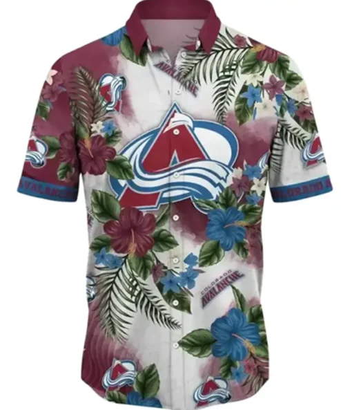 Colorado Avalanche Hawaiian Shirt
