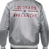 Colorado Avalanche Printed Grey Team Logo Jacket