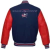 Columbus Blue Jackets Blue And Red Varsity Jacket