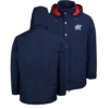 Columbus Blue Jackets Coach Blue Hooded Jacket
