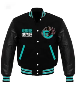 Concepcion Memphis Grizzlies Black Wool Varsity Jacket