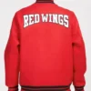Detroit Red Wings Red Varsity Jacket