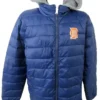 Detroit Tigers Winter Blue Puffer Jacket