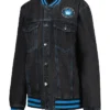 Ernest Charlotte FC Black Jean Trucker Jacket
