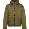 FBI S07 Zeeko Zaki Green Hooded Puffer Jacket For Sale