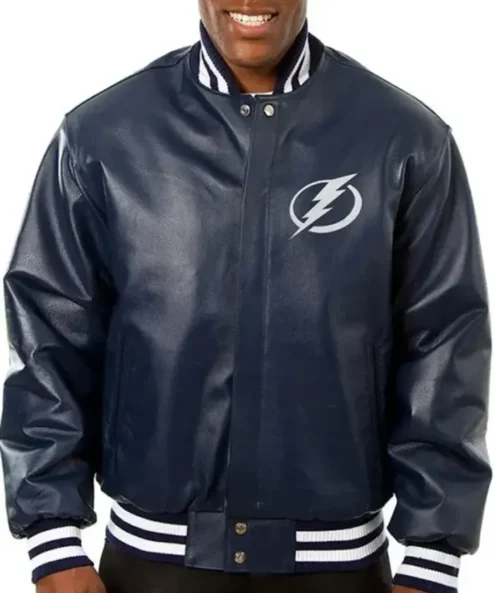 Felicita Kihn Tampa Bay Lightning Leather Jacket