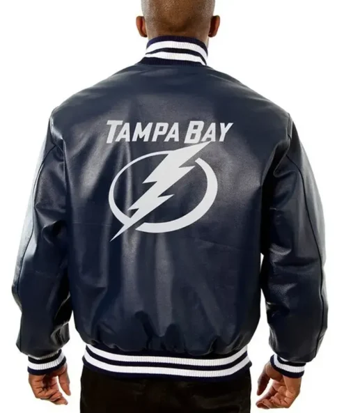 Felicita Kihn Tampa Bay Lightning Leather Jacket For Sale