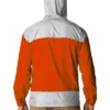Get Now Baltimore Orioles Orange and White Hooded Jacket For Sale