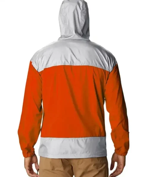 Get Now Baltimore Orioles Orange and White Hooded Jacket For Sale